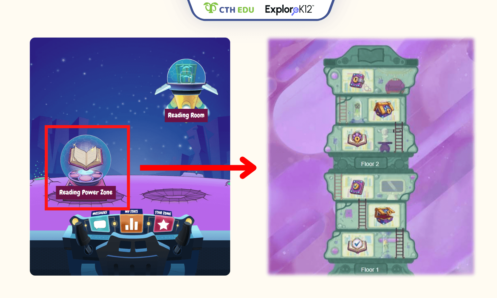 Ra mắt "Reading Power Zone" – Thay thế phòng Level Up truyền thống
